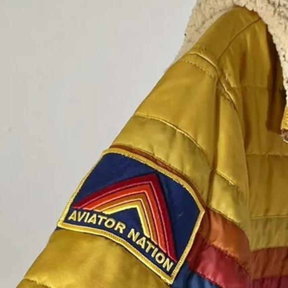 Rare Aviator Nation Trekker Puffer unisex jacket - Picture 4 of 10